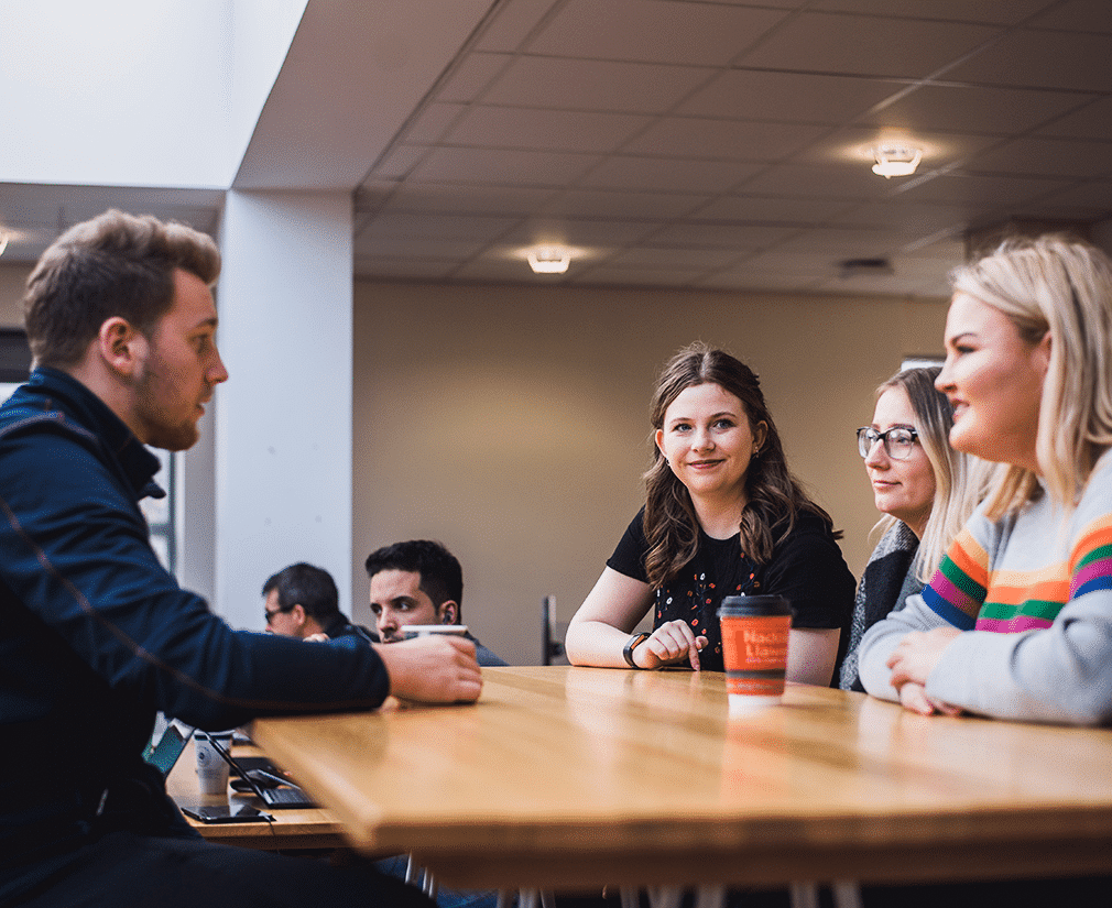 Career services, group discussions